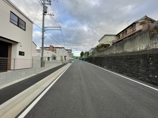 【前面道路含む現地写真】 | 大平１丁目　バードタウン石山大平BH　27号地