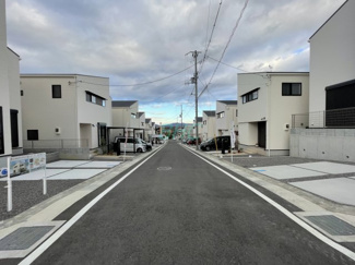 【前面道路含む現地写真】 | 大平１丁目　バードタウン石山大平BH　27号地