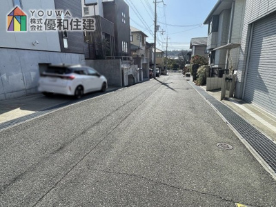 【前面道路含む現地写真】 | 中古戸建　神戸市垂水区本多聞７丁目