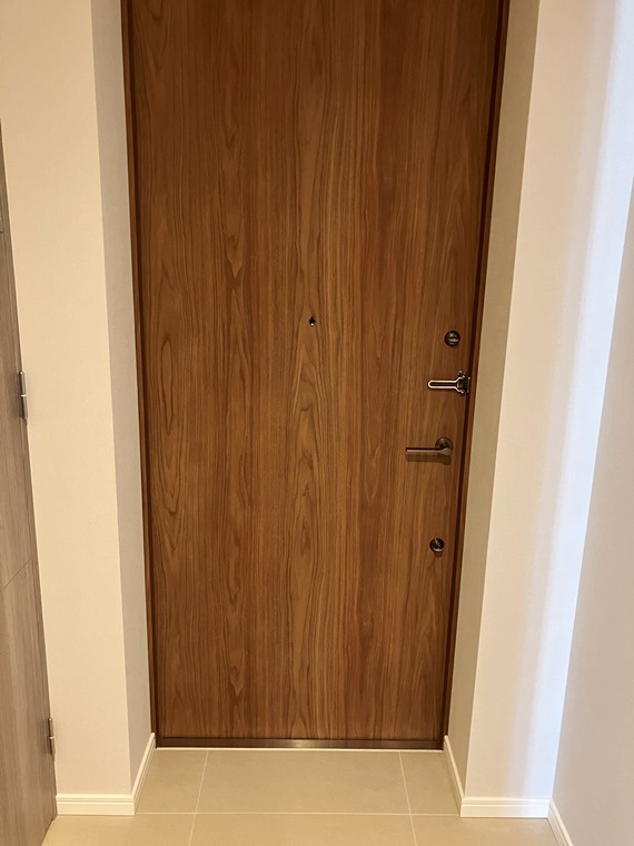 麻布台ヒルズレジデンスＢの玄関|きれいな玄関です