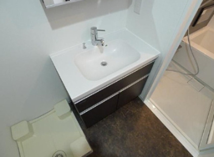 ジーベック両国の洗面所