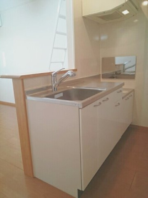 【キッチン】 | フレスクーラブリッサ | 使いやすいキッチンです