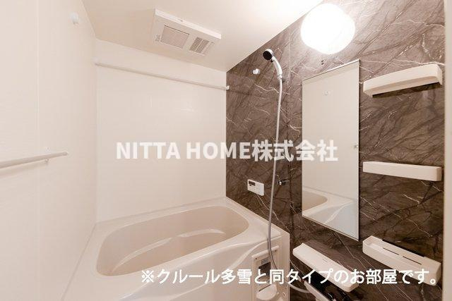 ル　シエルの浴室|【イメージ写真】追炊き機能に浴室乾燥付きです◇