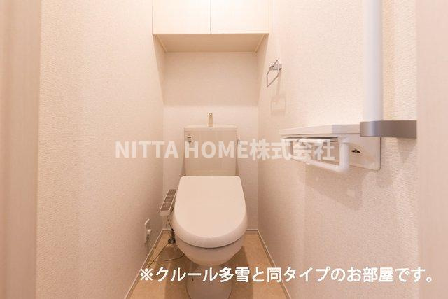 ル　シエルのトイレ|【イメージ写真】温水洗浄便座のトイレです○