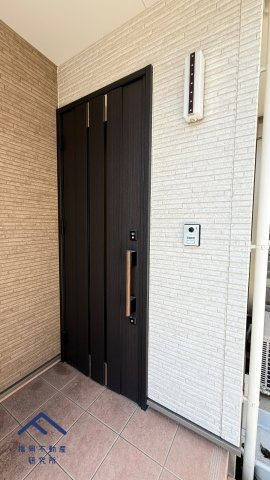 早良区昭代２丁目　戸建ての玄関