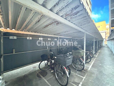 【駐輪場】 | お花茶屋ダイヤモンドマンション | 【自転車置き場】最新の空き状況や費用などの詳細は担当スタッフまでお問い合わせください。