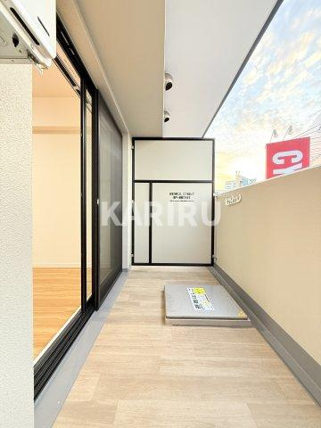 Alivis都島通のバルコニー