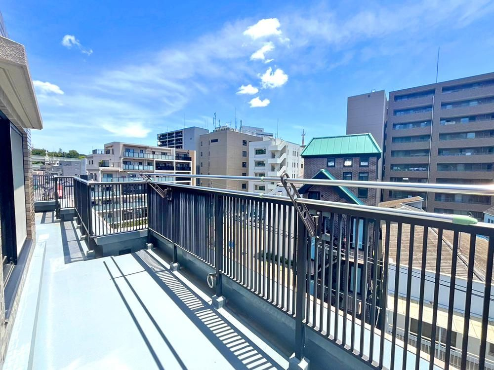 横浜南軽井沢パーク・ホームズのバルコニー