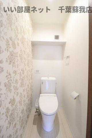 イル・ヴォーロ高田　Ｃ棟のトイレ|ゆったりとした空間のトイレです