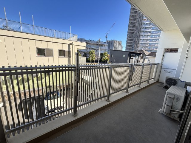 フクロク・レーヴ・マンションのバルコニー