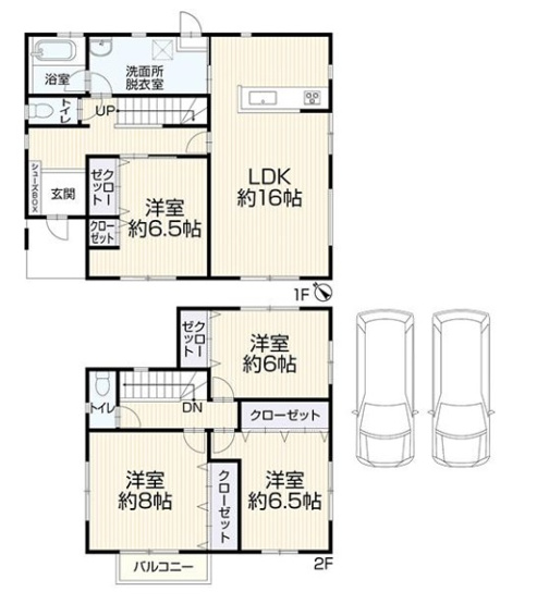 【間取り】 | 多聞台１丁目　中古戸建