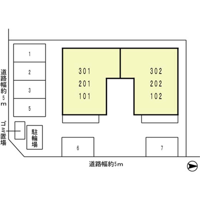 【区画図】 | フローリッシュ新金岡