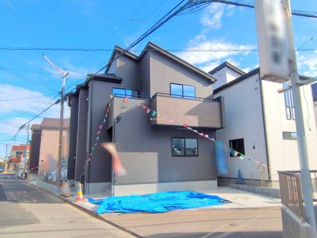 富士見市羽沢３丁目の新築一戸建の外観|LDK18帖、パントリーやウォークインクローゼットなど収納豊富な3LDK！