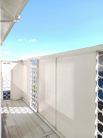 カーサウエダのバルコニー