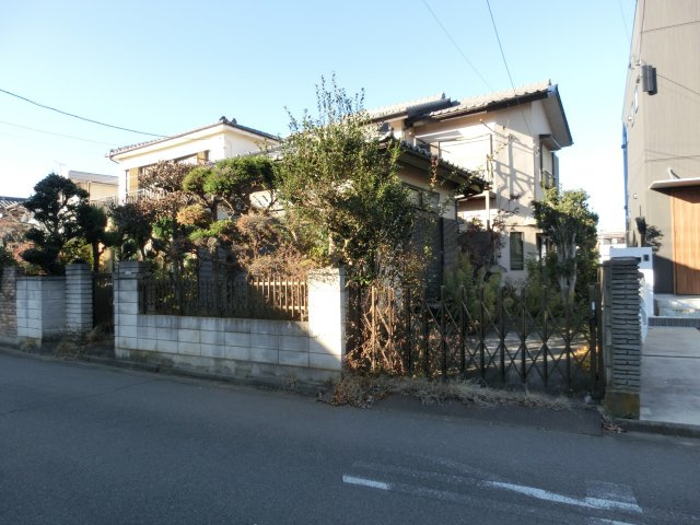 川越市上戸新町　55坪　建築条件なし　売地の外観