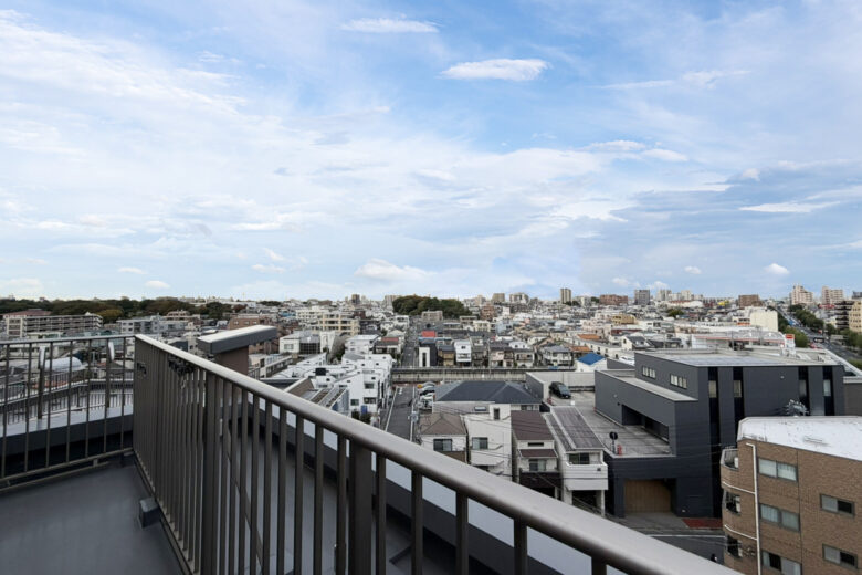 コスモ小竹向原ガーデンフォルムの展望|6階部分からの眺望です