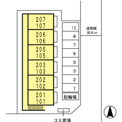 【区画図】 | ユートピアもず