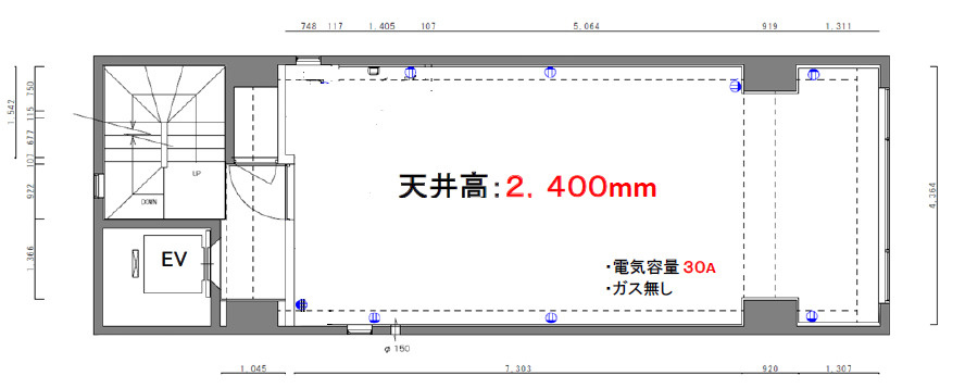 日宝神田ノース　2F-１の間取り