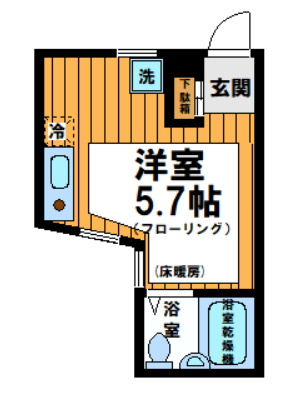 【間取り】 | アペックス下高井戸
