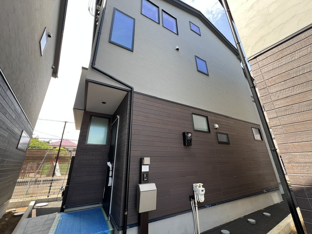 ◎茅ヶ崎市出口町　新築戸建　5号棟の外観|2026.6月撮影◇