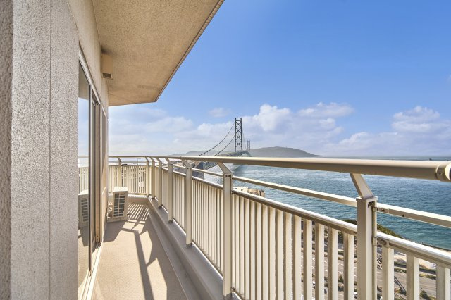 ティオ舞子のバルコニー|バルコニーからの眺望