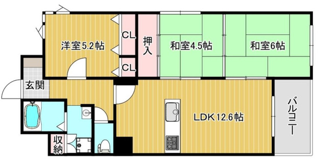 【間取り】 | 霞ヶ丘ガーデンズ