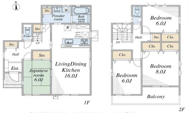 【間取り】 | 鴻巣市榎戸2丁目　中古戸建