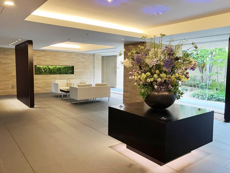 プラウド志村坂上ディアージュのロビー