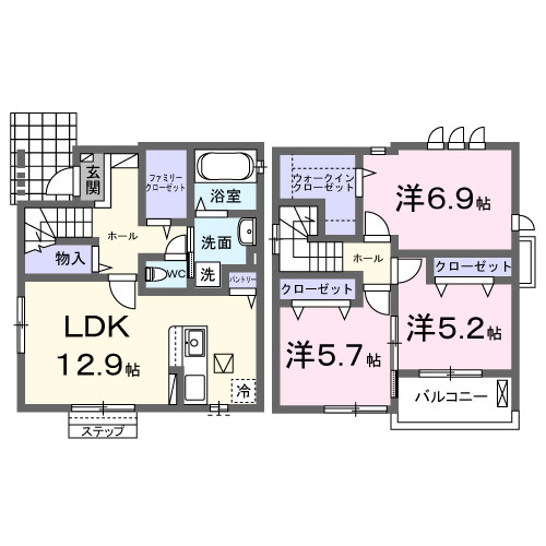 ウィズの間取り