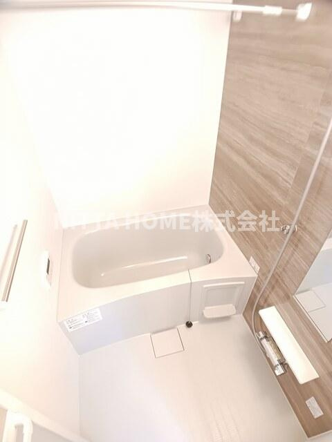 京丹後市峰山町新町のアパートの浴室|追い焚き機能に浴室乾燥付きです◇