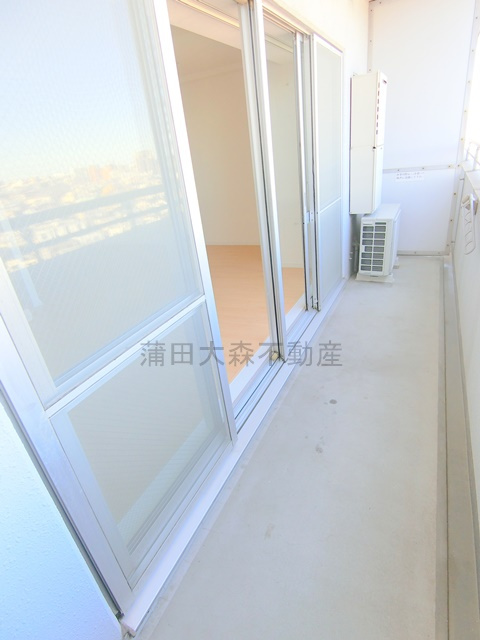 パインコート梅屋敷のバルコニー|バルコニー