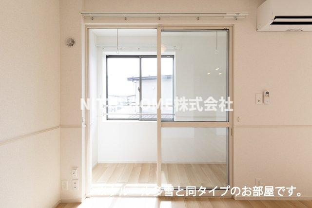 ル　シエルのバルコニー|【イメージ写真】サンルームに室内物干し付き☆