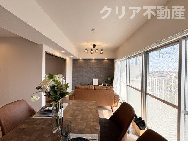 【居間・リビング】 | ダイアパレス高崎ガーデンステージ　12階 | 同仕様施工例　