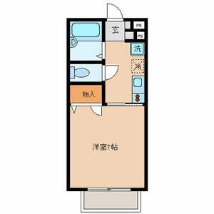 シャルム旗の台の間取り|間取りです。