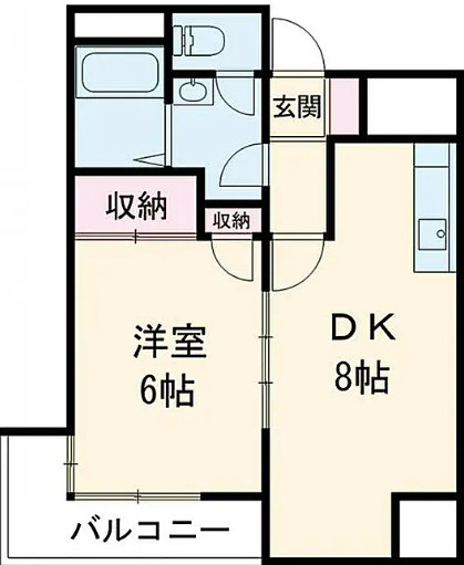伊勢崎市今泉マンション１棟の間取り