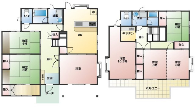 【間取り】 | 太田市龍舞町　中古一戸建て