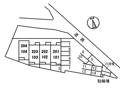 【区画図】 | シーナ大洲