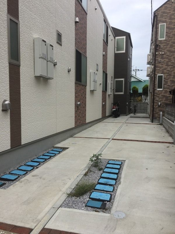 ハーモニーテラス柴又Ⅴのエントランス