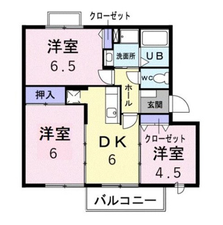 【間取り】 | ヴィレッジトミタＢ