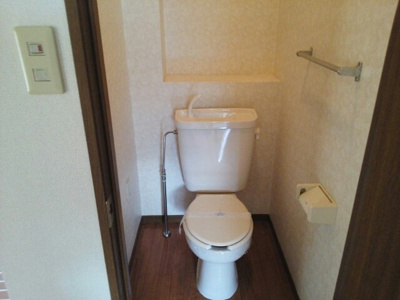 【トイレ】 | ボナール山の手パートⅡ | 落ち着いたトイレです