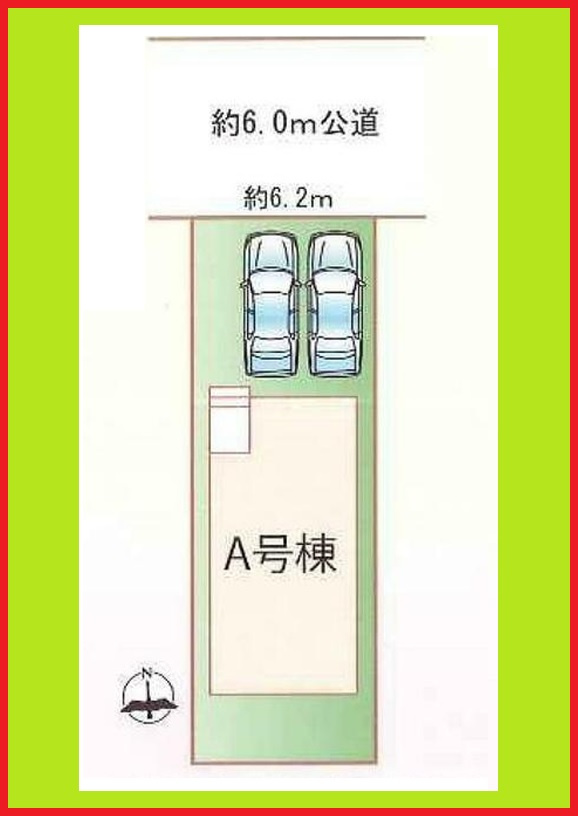 北名古屋市高田寺起返の新築一戸建の区画図|◇区画図◇