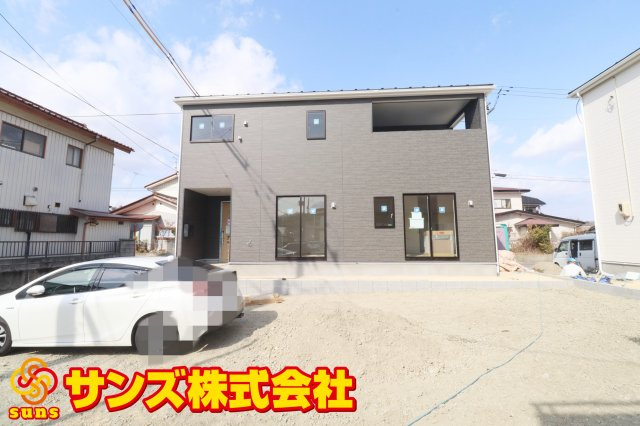 本宮市高木字金瀬　　　１号棟　　　本宮小学校、本宮第１中学区の居間・リビング|※同社施工例