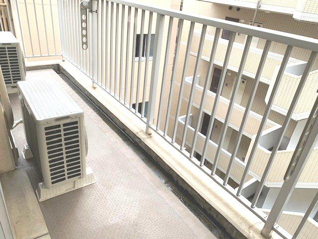 フクロク・ハイマンション1号館のバルコニー|※イメージ別号室写真