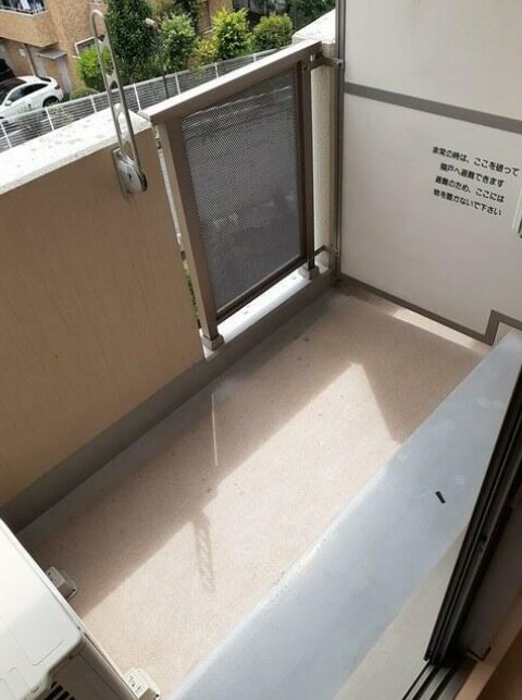 アロヒ ラウレ・ア ハレのバルコニー