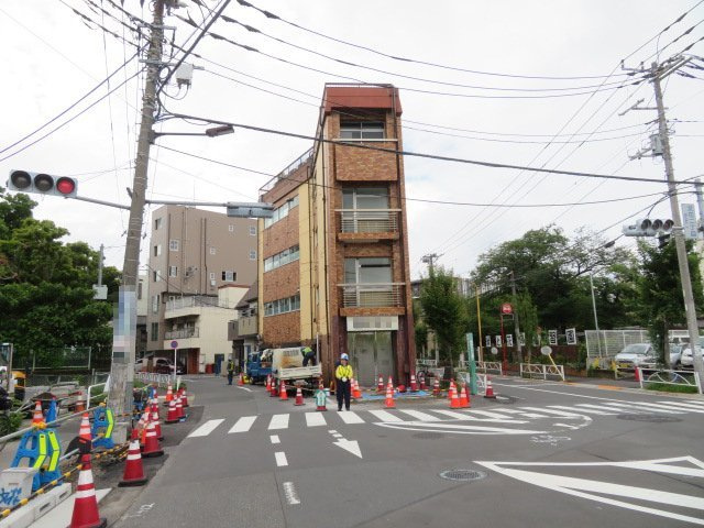 墨田区文花１丁目のビルの外観