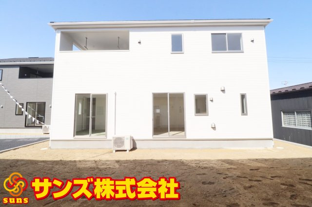 本宮市高木字金瀬　　　２号棟　　　本宮小学校、本宮第１中学区の外観|南西側から見た外観♪