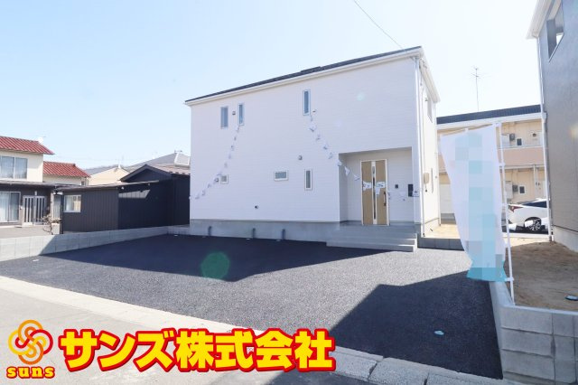 本宮市高木字金瀬　　　２号棟　　　本宮小学校、本宮第１中学区の外観|北西側から見た外観