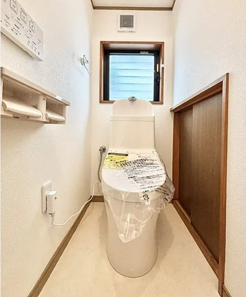 【中古】川越市的場２丁目中古住宅のトイレ|新品のトイレです！