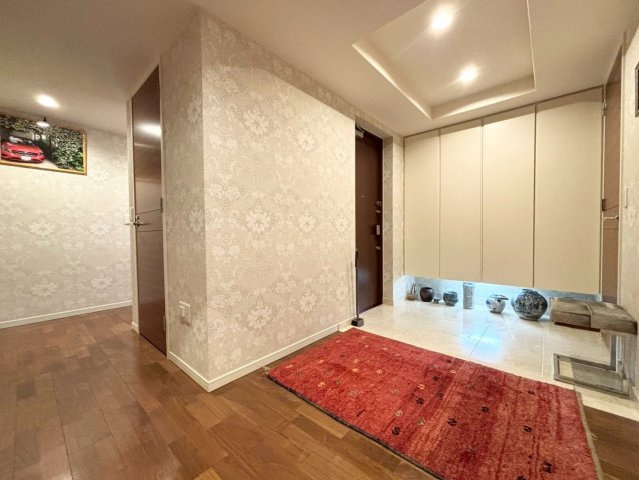 「神戸市東灘区マンション」ロジュマン住吉山手の玄関|落ち着いた玄関です