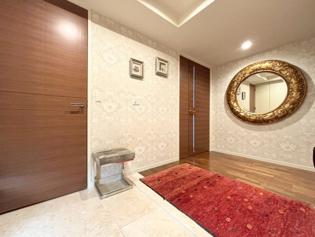 「神戸市東灘区マンション」ロジュマン住吉山手の玄関|シンプルで使いやすい玄関です